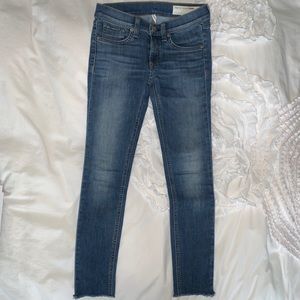 Rag & Bone Ankle Skinny Crop Jeans